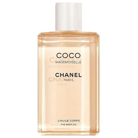 chanel coco mademoiselle l'huile corps